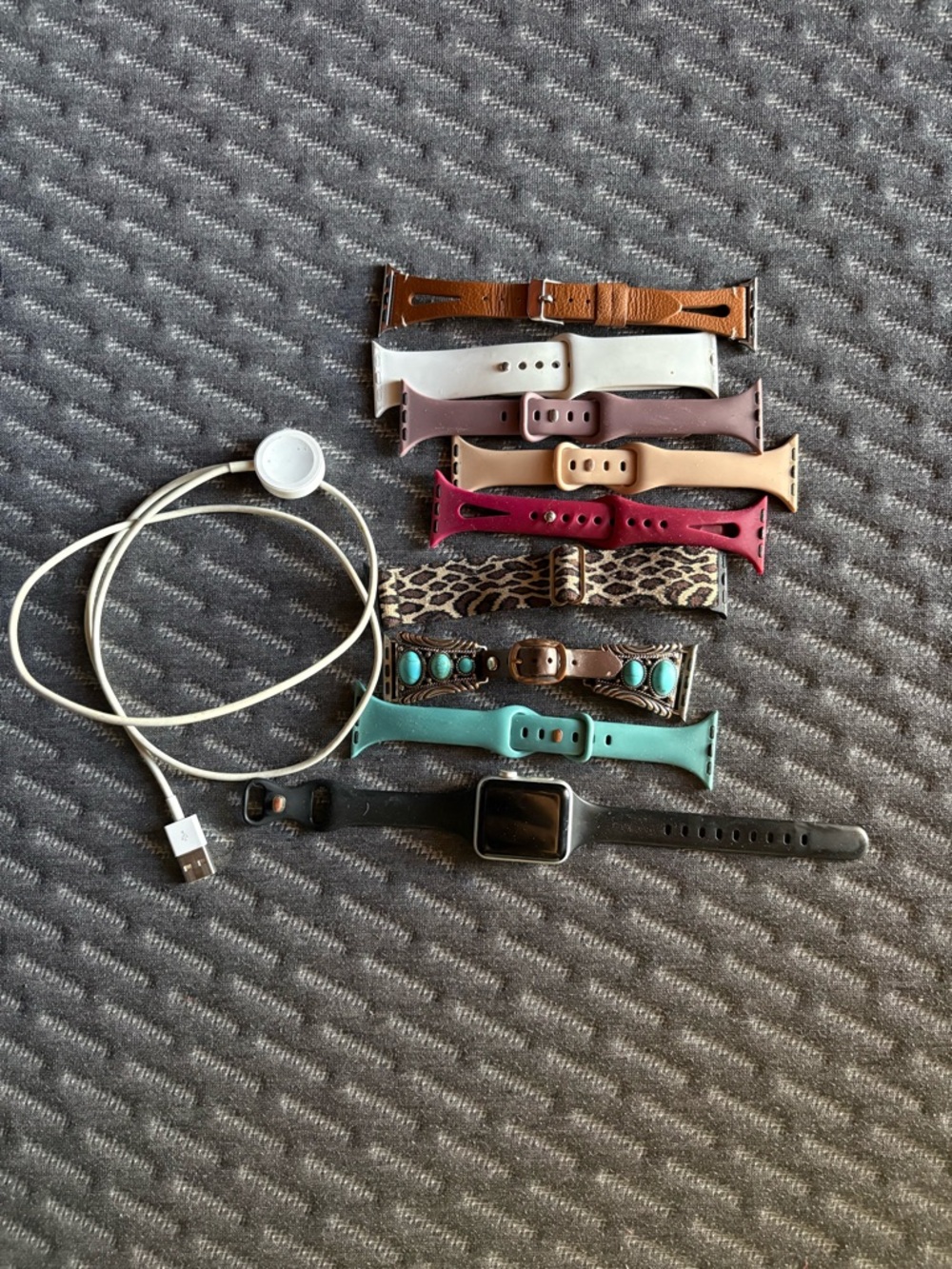 Series 3 Apple Watch 38mm with Interchangeable Bands & Charger
